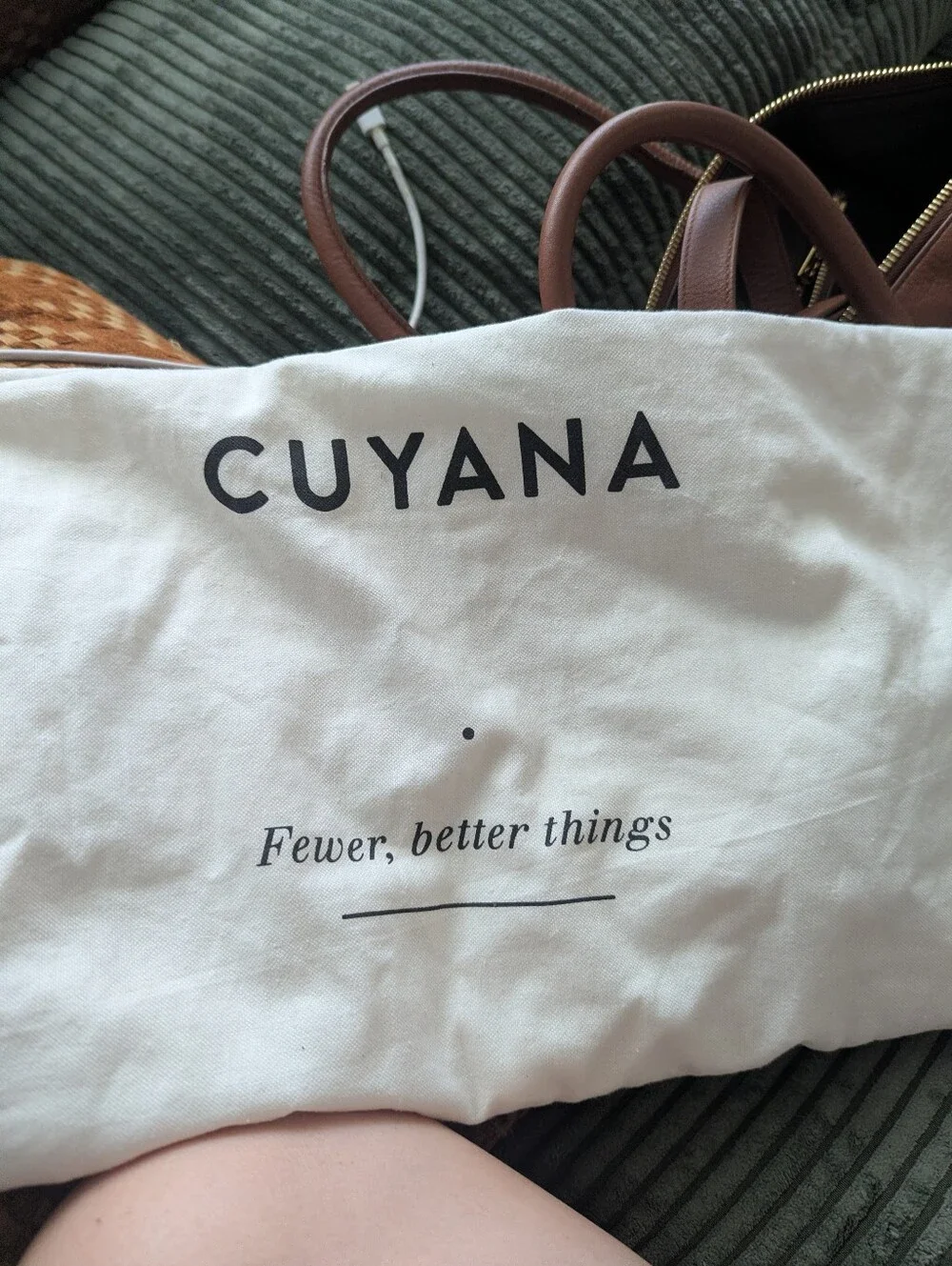 Cuyana brown top